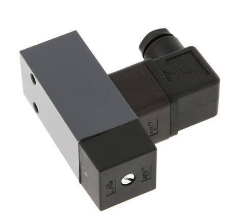 0.5 to 5bar SPDT Aluminium Pressure Switch G1/4'' 250VAC DIN-A Connector