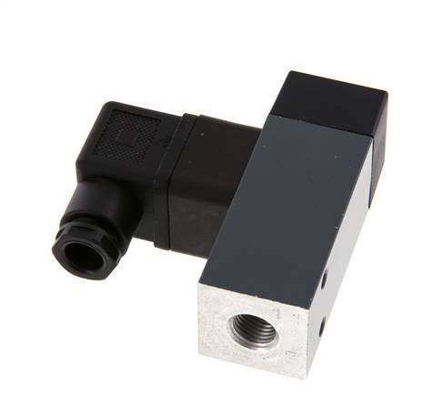1 to 10bar SPDT Aluminium Pressure Switch G1/4'' 250VAC DIN-A Connector