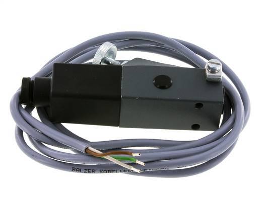 1 to 6bar SPDT Aluminium Pressure Switch G1/4'' 250VAC/DC 3-wire Cable 2m