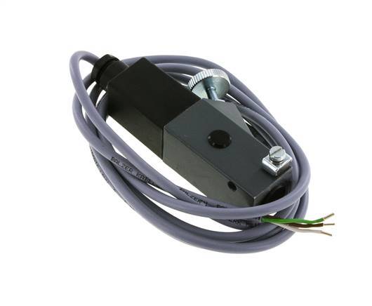 5 to 50bar SPDT Aluminium Pressure Switch G1/4'' 250VAC/DC 3-wire Cable 2m