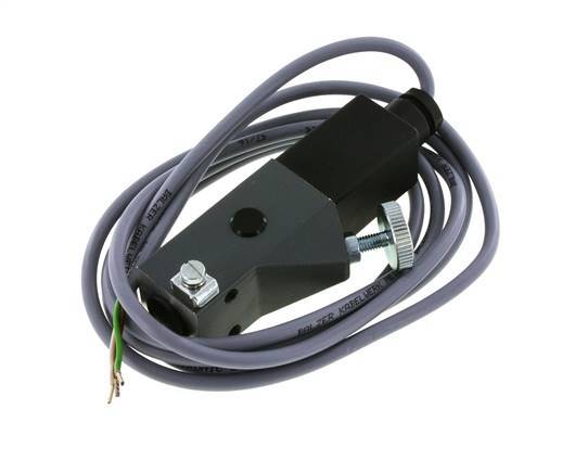 5 to 50bar SPDT Aluminium Pressure Switch G1/4'' 250VAC/DC 3-wire Cable 2m