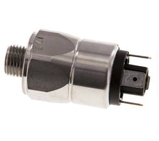 10 to 50bar SPDT Stainless Steel Pressure Switch G1/4'' 250VAC Flat Connector EPDM