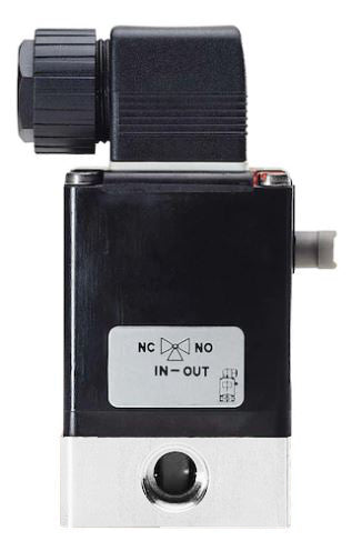 Solenoid Valve 3/2 Mixing G1/4'' Plastic FKM -1-2.5bar/-15-36psi 24VDC 0330 21420