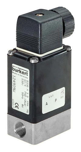 Solenoid Valve G1/4'' NC Stainless Steel NBR -10bar/0-145psi 24VDC 0330 153699