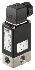 Solenoid Valve 3/2 Diverting NPT 1/4'' Stainless Steel FKM 0-10bar/145psi 24VDC 0330 45361