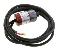 10 to 20bar SPDT Steel Pressure Switch G1/4'' 250VAC 3-wire Cable 2m