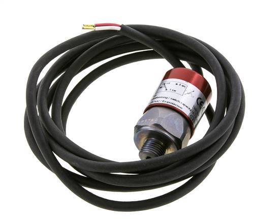 20 to 50bar SPDT Steel Pressure Switch G1/4'' 250VAC 3-wire Cable 2m