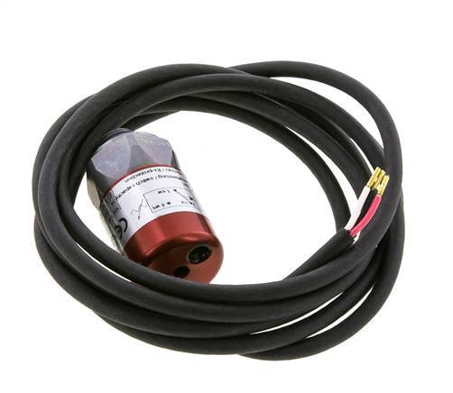 20 to 50bar SPDT Steel Pressure Switch G1/4'' 250VAC 3-wire Cable 2m
