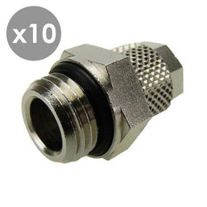 6/4mmxG1/4'' Push-on fitting, O-ring [10 pieces]