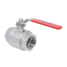 Rp 3'' F/F 2-Piece 2-Way Stainless Steel Ball Valve 69 bar RTFE - TamesonPRO 1111-300