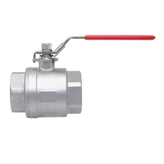 Rp 4'' F/F 2-Piece 2-Way Stainless Steel Ball Valve 69 bar RTFE - TamesonPRO 1111-400
