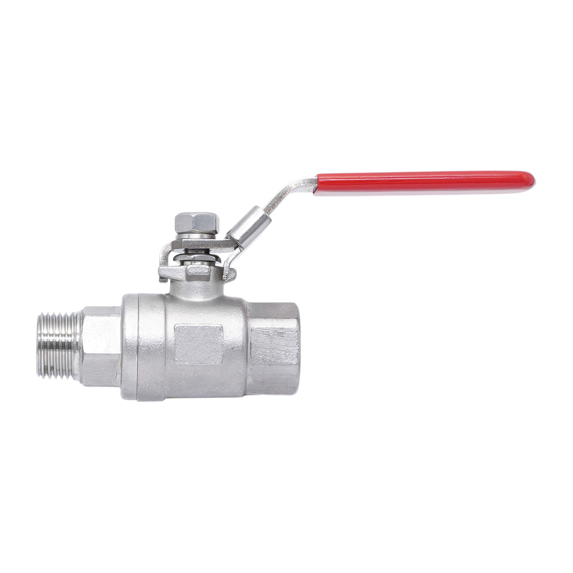 R/Rp 1-1/4'' 2-Piece 2-Way Stainless Steel Ball Valve 69 bar RTFE - TamesonPRO 1112-114