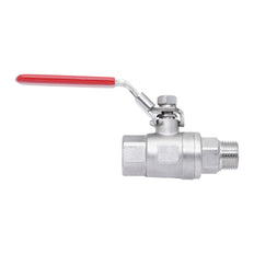 R/Rp 1-1/4'' 2-Piece 2-Way Stainless Steel Ball Valve 69 bar RTFE - TamesonPRO 1112-114