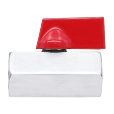 G 3/4'' F/F 2-Way Stainless Steel Mini Ball Valve 69 bar PTFE - TamesonPRO 1113-034-F