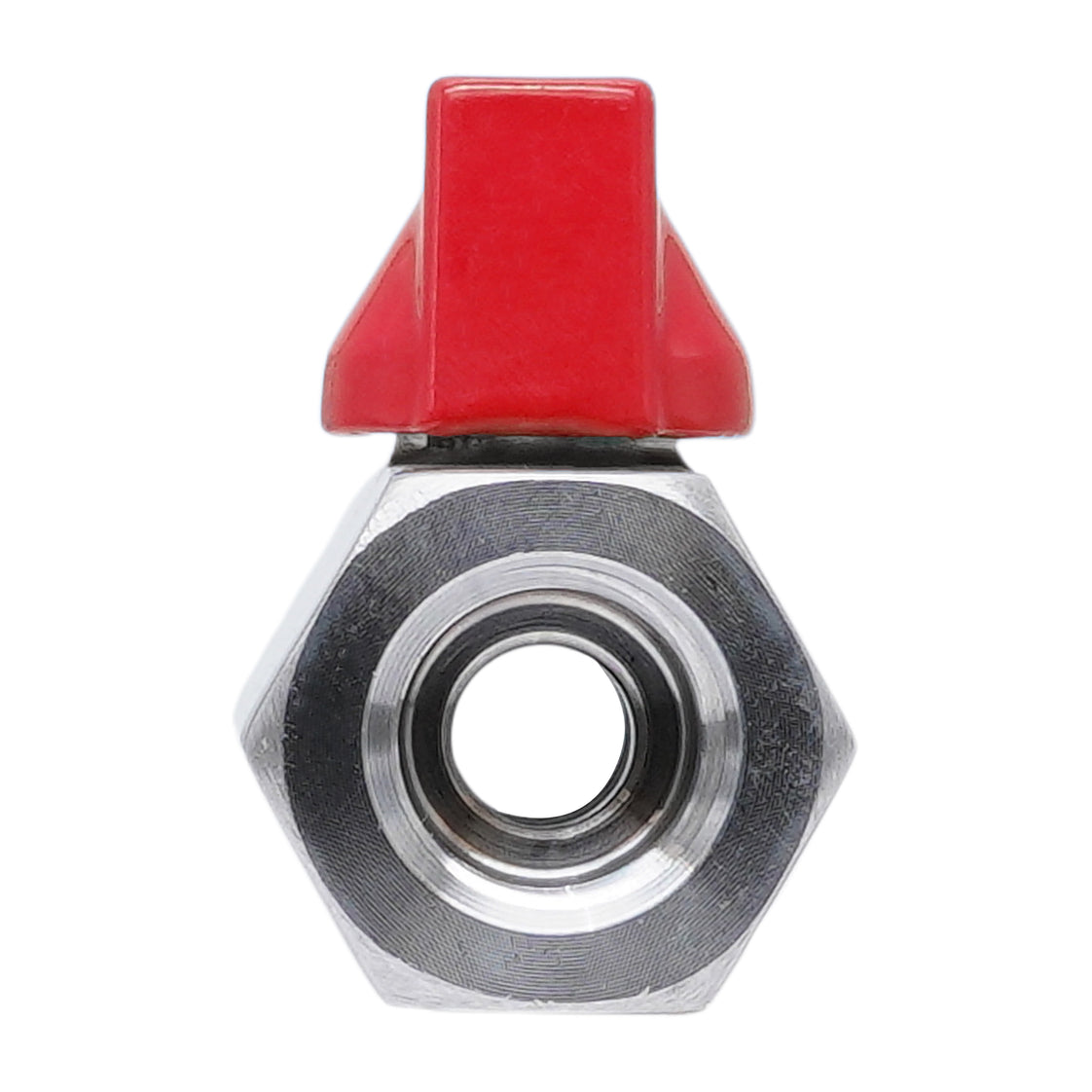 G 3/4'' F/F 2-Way Stainless Steel Mini Ball Valve 69 bar PTFE - TamesonPRO 1113-034-F