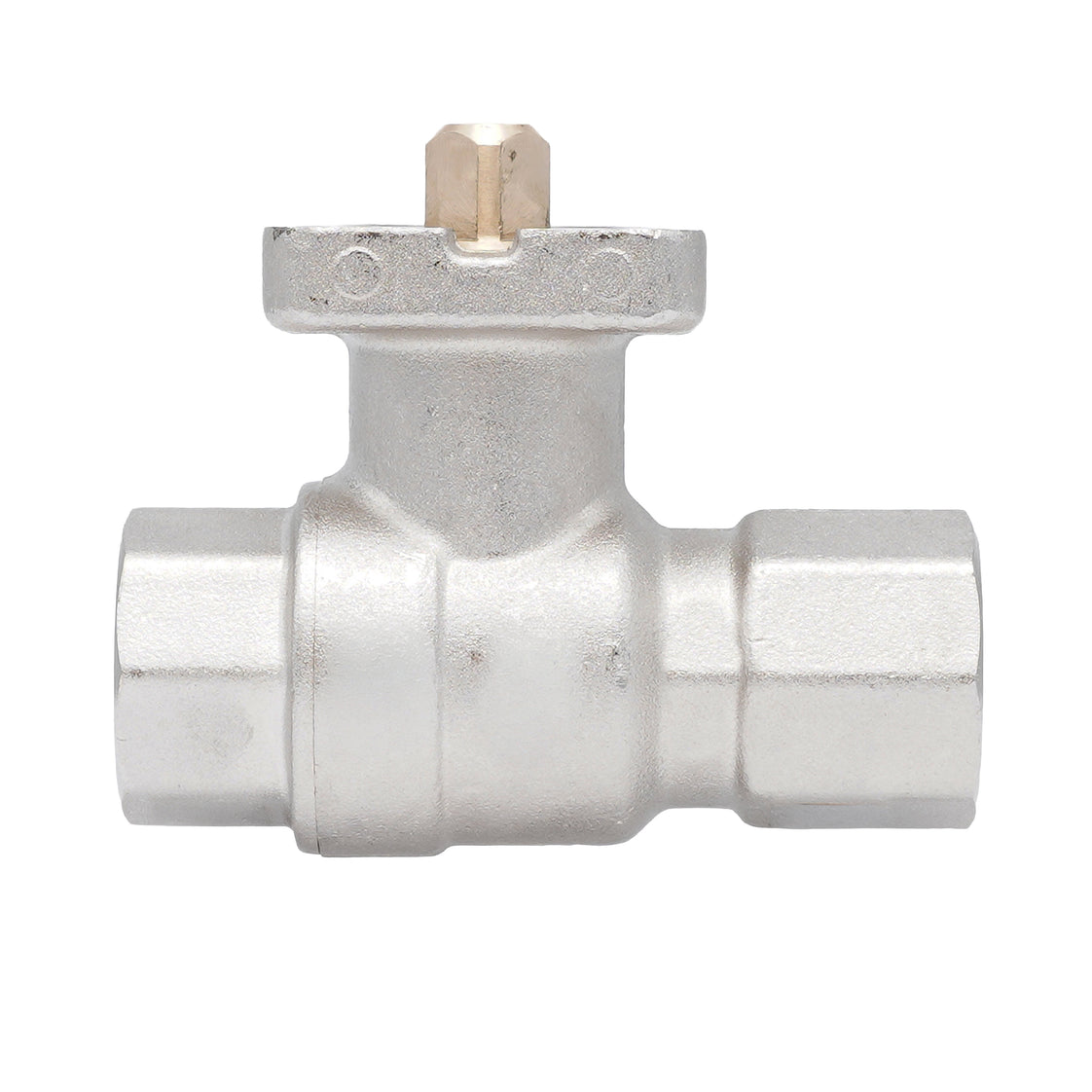 Rp 3/4" 2-way Brass Ball Valve ISO-Top F03 PN40