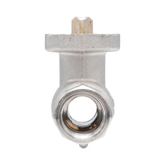 Rp 1/2" 2-way Brass Ball Valve ISO-Top F03 PN40