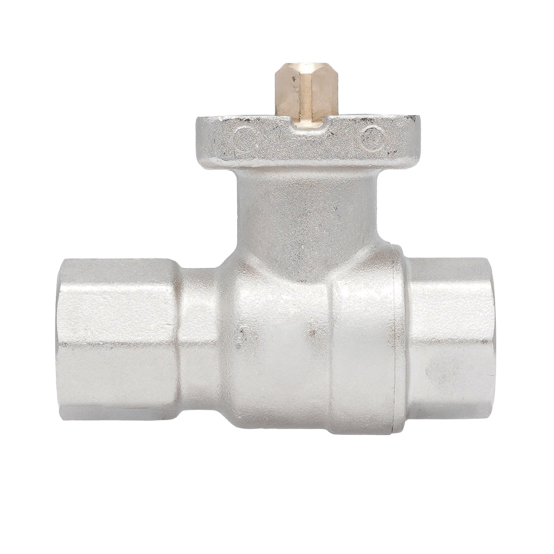 Rp 3/4" 2-way Brass Ball Valve ISO-Top F03 PN40