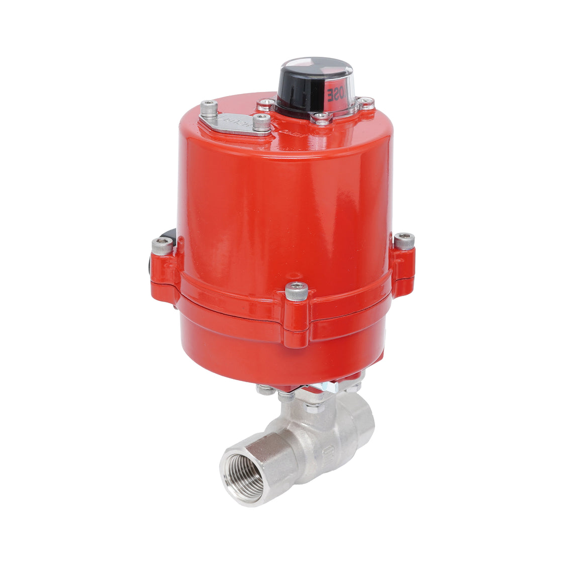 Rp 3/4" 2-Way Electric Brass Ball Valve 100-240 V AC