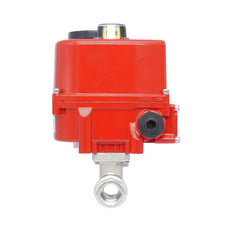 Rp 1/4" 2-Way Modulating Electric Brass Ball Valve 24 V AC/DC