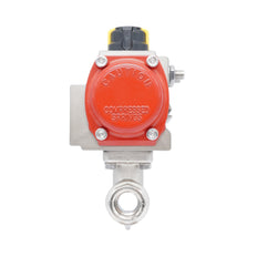 Rp 3/4" 2-Way Pneumatic Brass Ball Valve - Spring Opening