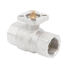 Rp 1-1/2" 2-way Brass Ball Valve ISO-Top F04/F05 PN25