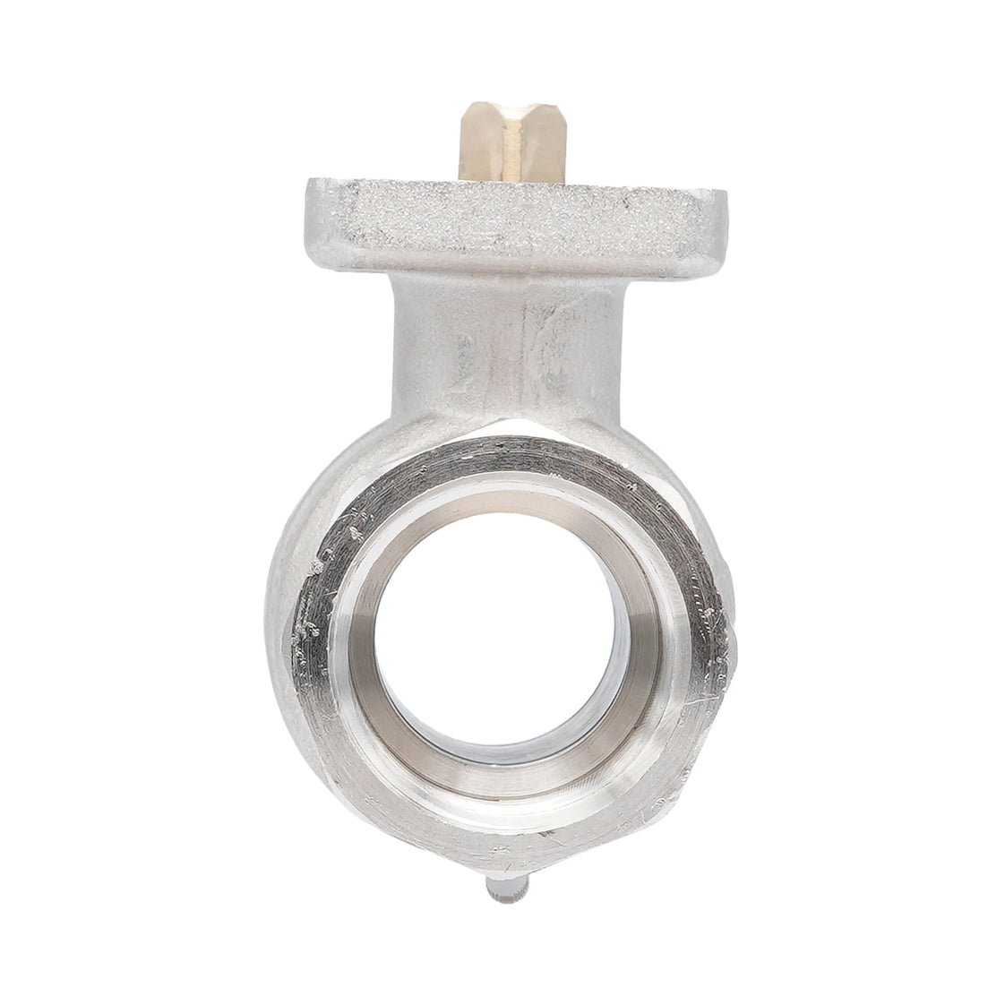 Rp 1" 2-way Brass Ball Valve ISO-Top F03/F04 PN40