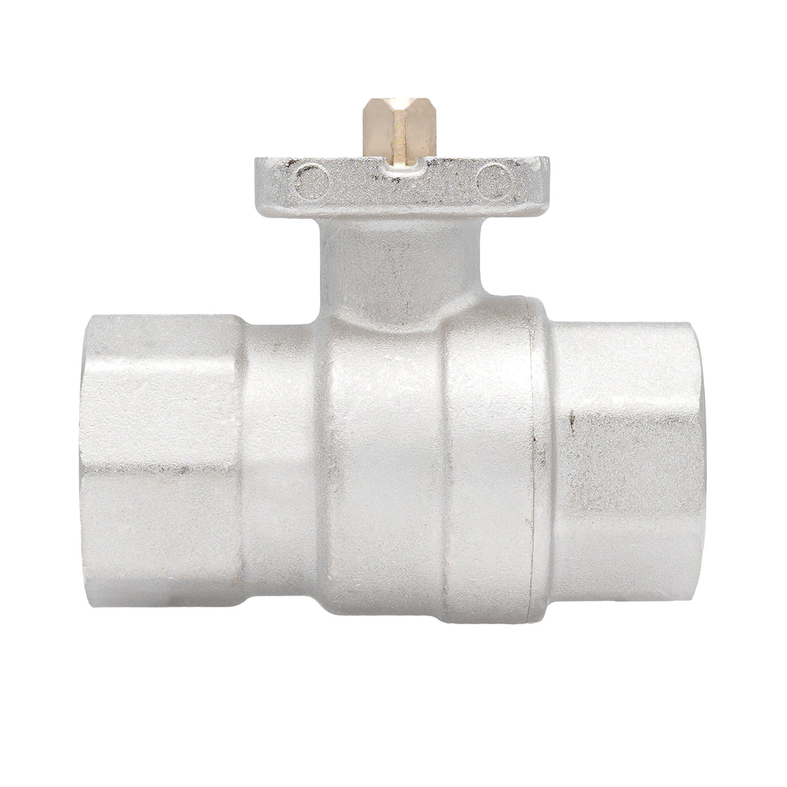 Rp 1" 2-way Brass Ball Valve ISO-Top F03/F04 PN40