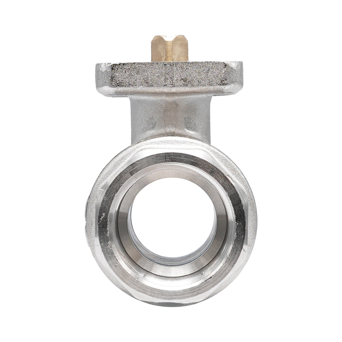 Rp 1-1/2" 2-way Brass Ball Valve ISO-Top F04/F05 PN25