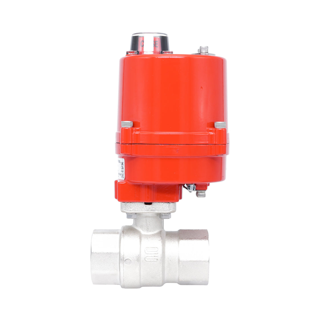 Rp 1-1/2" 2-Way Electric Brass Ball Valve 100-240 V AC