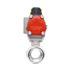 Rp 3/4" 2-Way Pneumatic Brass Ball Valve - Double Acting