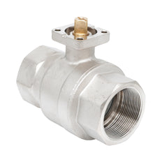 Rp 2-1/2" 2-way Brass Ball Valve ISO-Top F07 PN25
