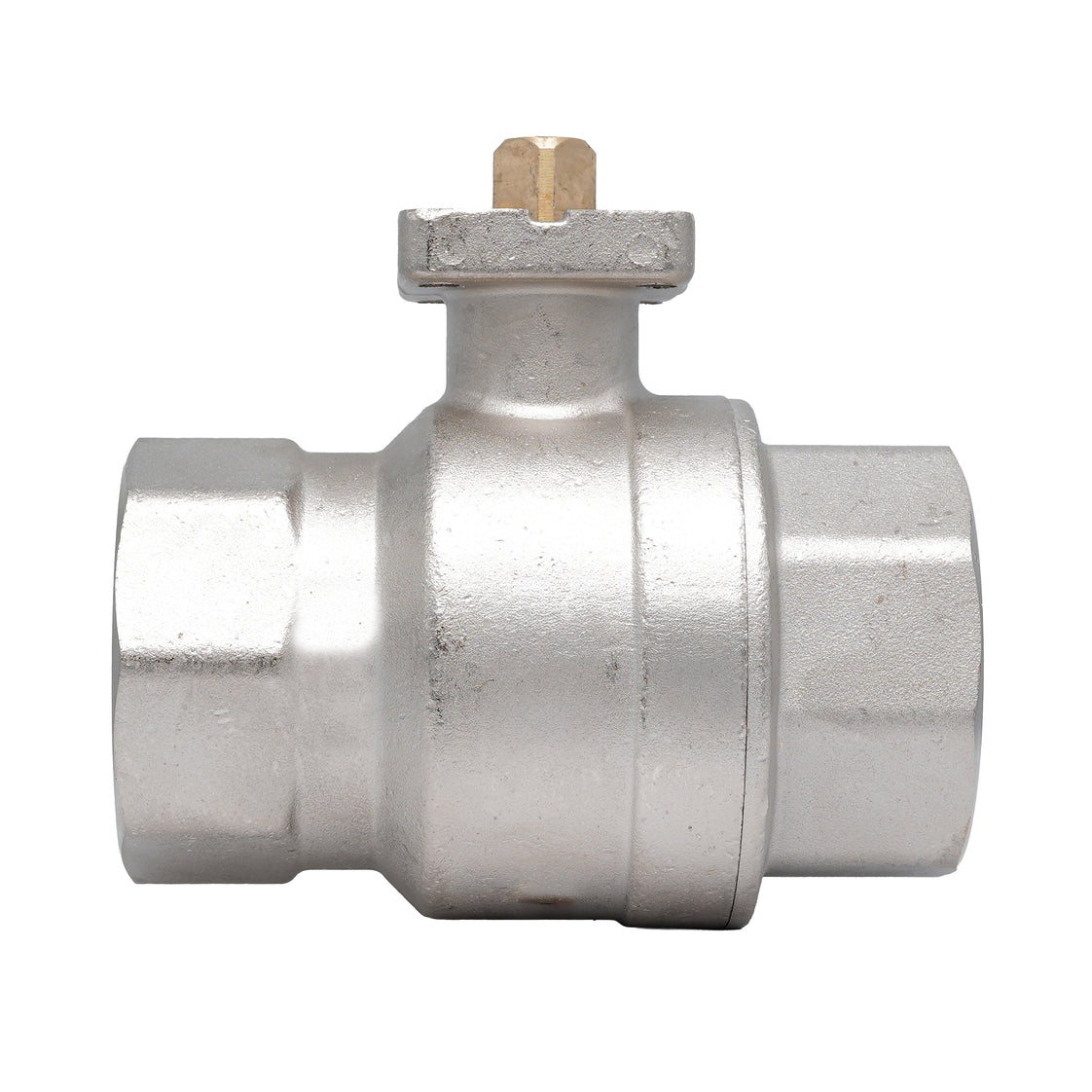 Rp 3" 2-way Brass Ball Valve ISO-Top F07 PN16