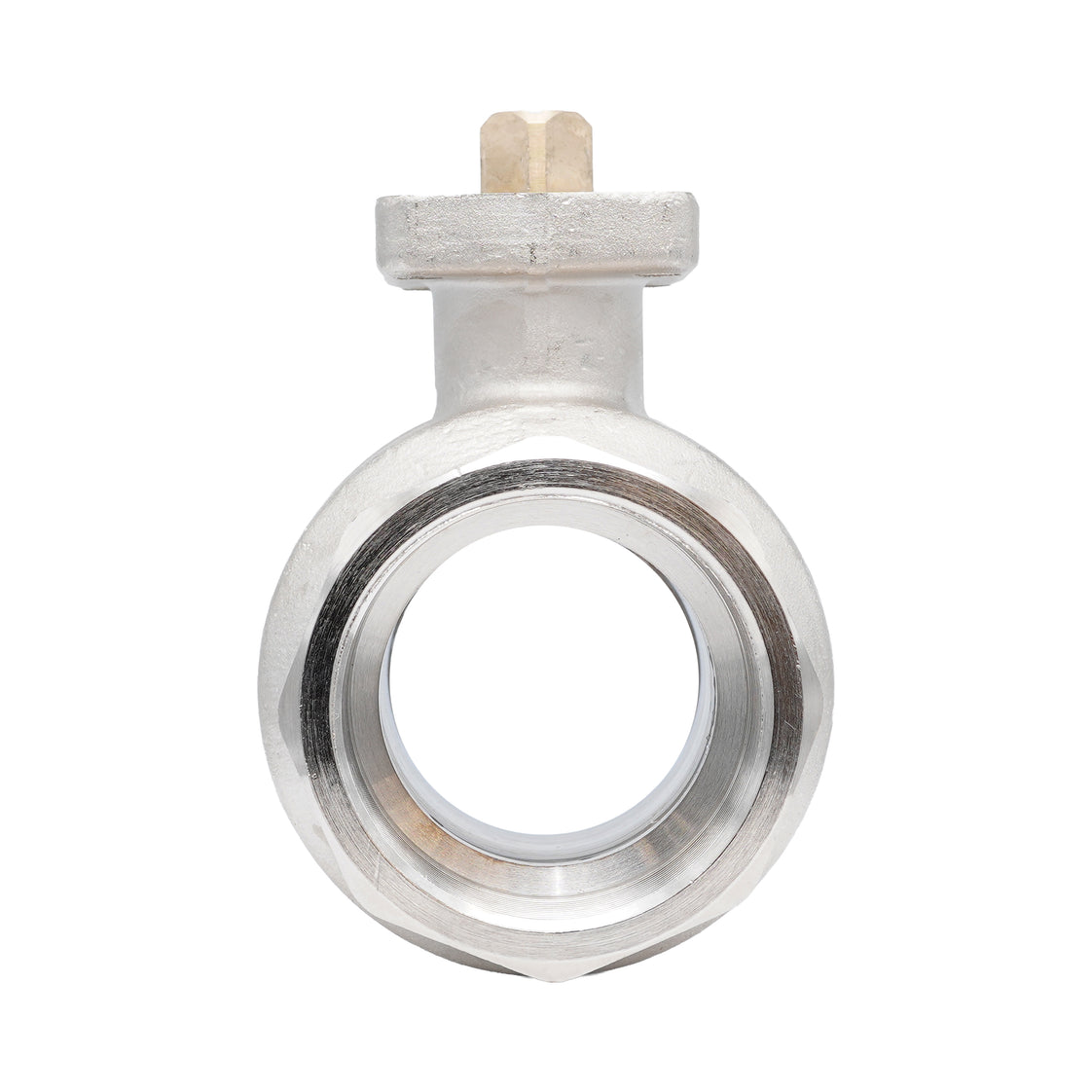 Rp 2" 2-way Brass Ball Valve ISO-Top F05 PN25