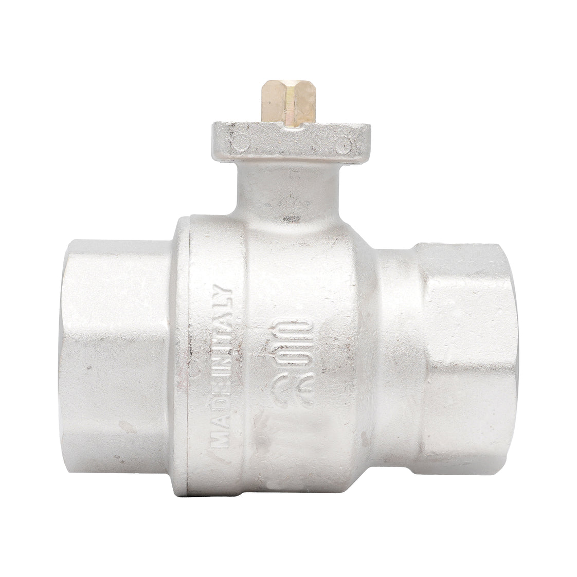 Rp 3" 2-way Brass Ball Valve ISO-Top F07 PN16