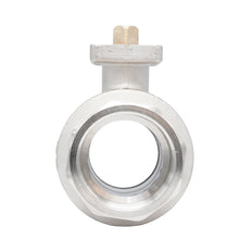 Rp 2-1/2" 2-way Brass Ball Valve ISO-Top F07 PN25