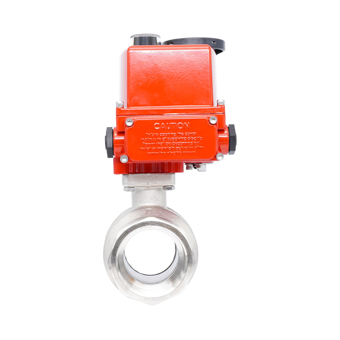 Rp 2" 2-Way Modulating Electric Brass Ball Valve 24 V AC/DC