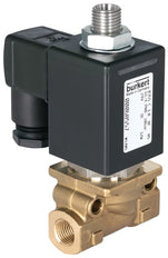 Solenoid Valve 3/2-Way G1/4'' NO Brass PTFE 0-8bar/116psi 240VAC Vacuum 0355 124888