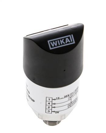 0 to 10bar Stainless Steel Wika Electronic Pressure Switch G1/4'' 1VDC IO-Link 4-pin M12 Connector