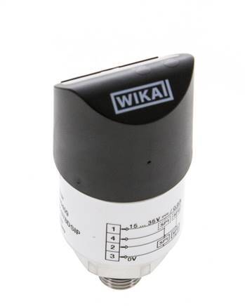 -1 to 0bar Stainless Steel Wika Electronic Vacuum Switch G1/4'' 1VDC IO-Link 4-pin M12 Connector
