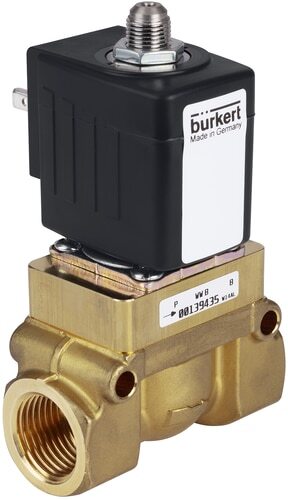 Solenoid Valve Rc1'' NC Brass PTFE 1-25bar/15-363psi 24VDC 5404 507627