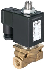Solenoid Valve 3/2-Way G1/4'' NC Brass PTFE 0-2bar/29psi 24VAC/DC Vacuum 0355 143500