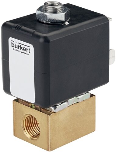 Solenoid Valve 3/2 NC 20x20 mm SFB Plastic FKM 0-11bar/160psi 24VAC 7012 20102918