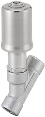 G 1 1/4 inch NC Pneumatic Angle Seat Valve Stainless Steel - 2060 - 377432