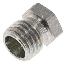 10L Zinc plated Steel Closing Plug for Tubes 315 Bar DIN 2353 [2 Pieces]