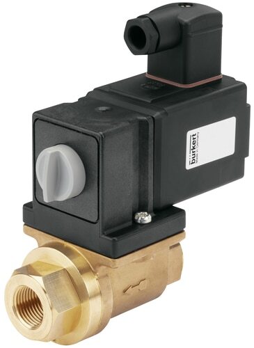 Solenoid Valve 3/2-Way G3/4'' NC Brass NBR 0-0.25bar/4psi 230VAC/DC 0131 49470