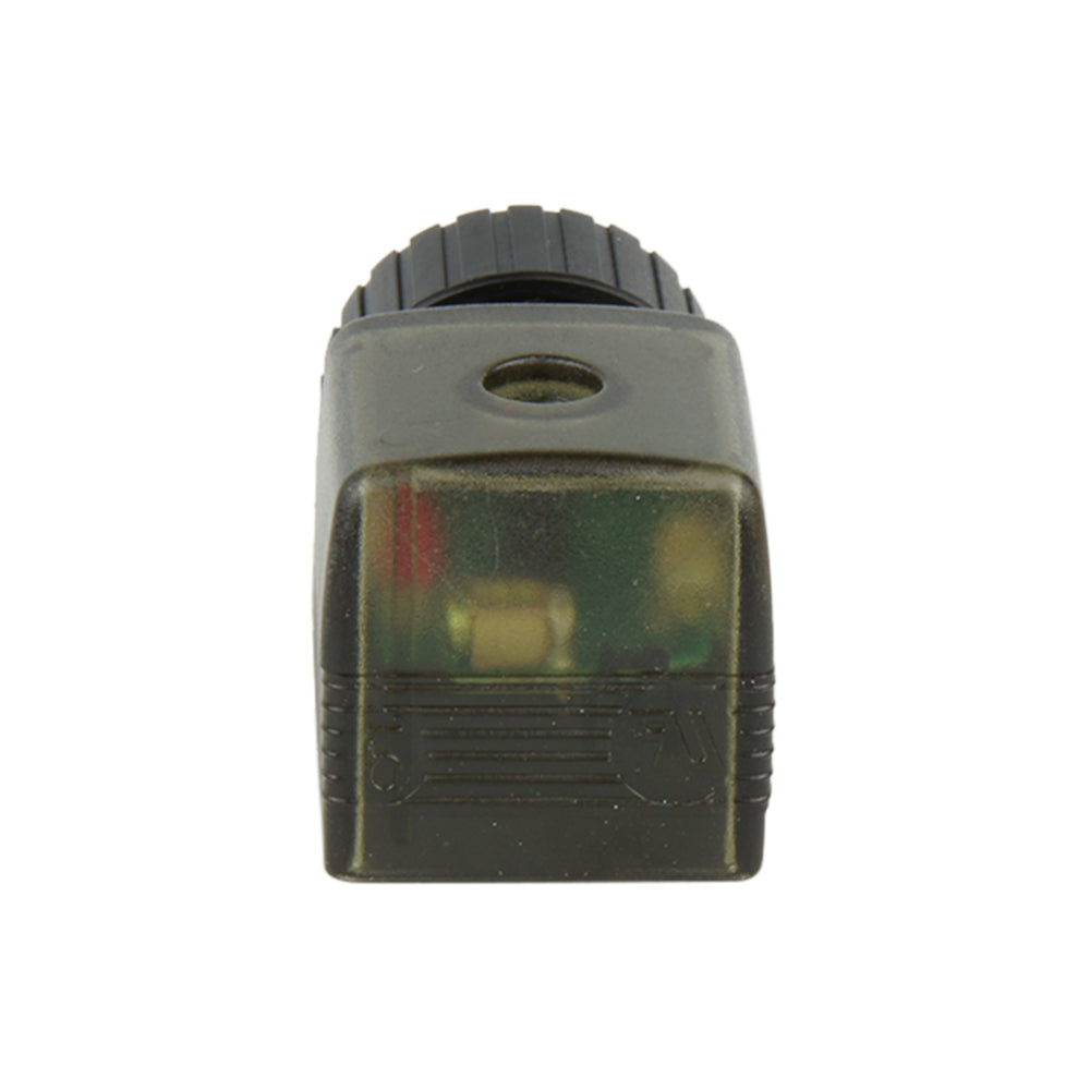 Connector 100-120V AC/DC (DIN - A) with Rectifier LED and Varistor - Burkert 2508 008365
