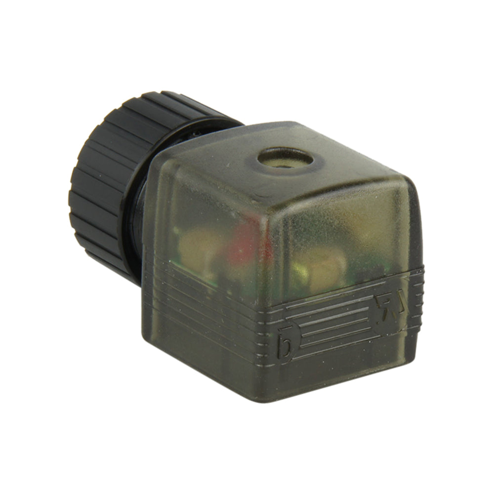 Connector 100-120V AC/DC (DIN - A) with Rectifier LED and Varistor - Burkert 2508 008365