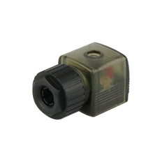 Connector 12-24V DC (DIN - A) with 1m cable LED Recovery Diode and Polarity Protection - Burkert 2508 783586