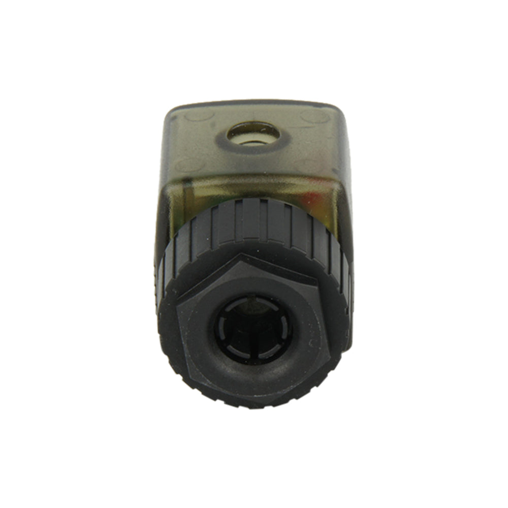 Connector 12-24V DC (DIN - A) with 1m cable LED Recovery Diode and Polarity Protection - Burkert 2508 783586
